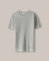 Playera Estructurada Blanca,GRIS